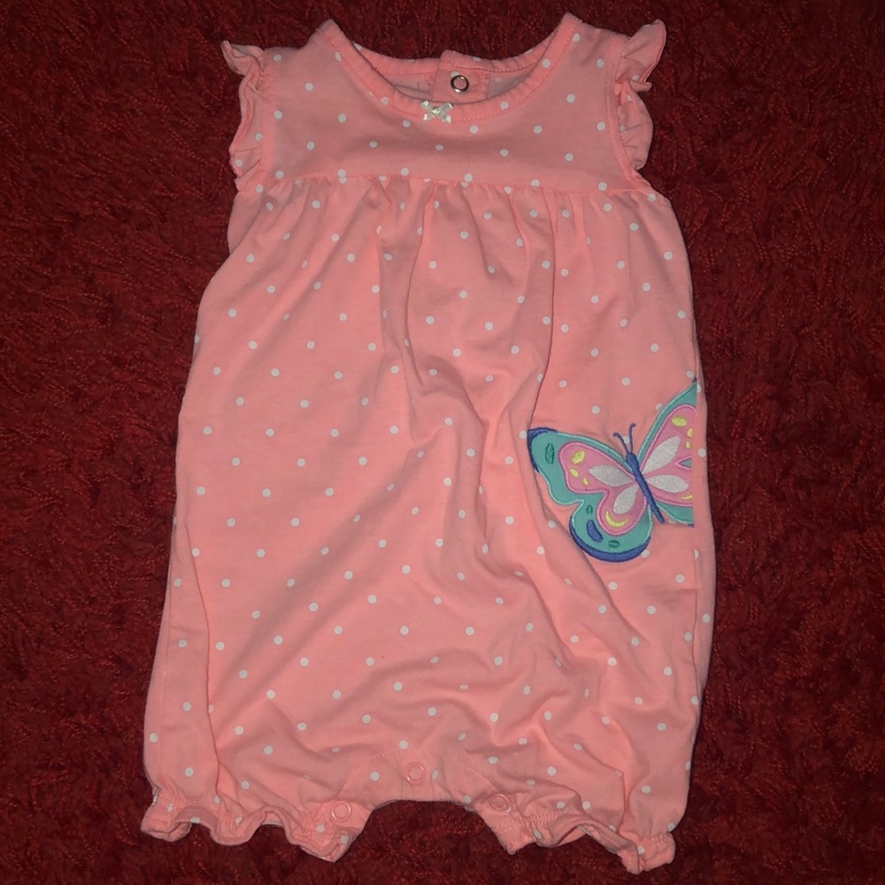 Carter’s Ruffled Rompers - Picture 2 of 5